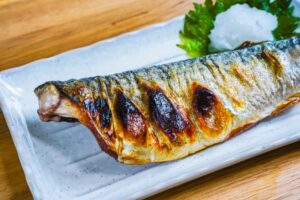焼きサバの写真
